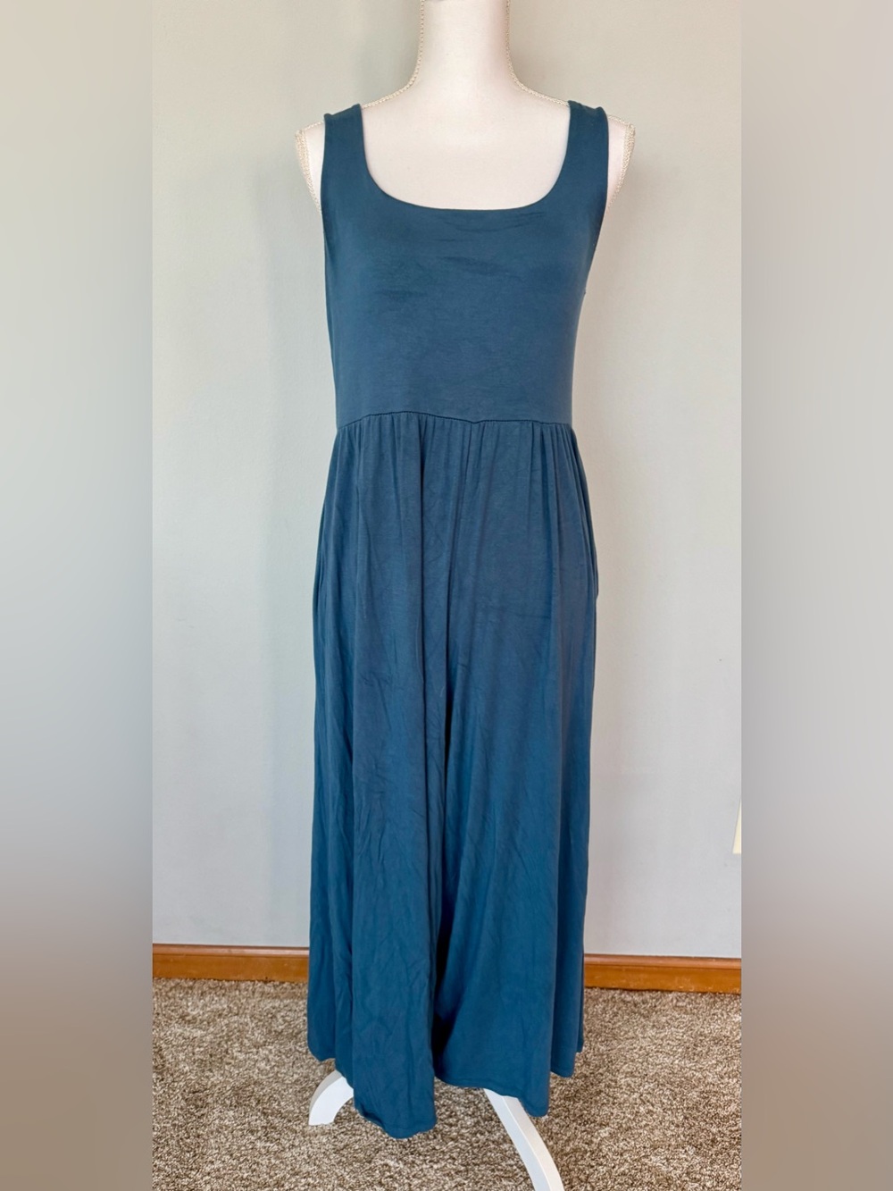 Sozy Chanel Jumpsuit | Soft and Flowy | L | VGUC | Spring Night Color | Wide Leg